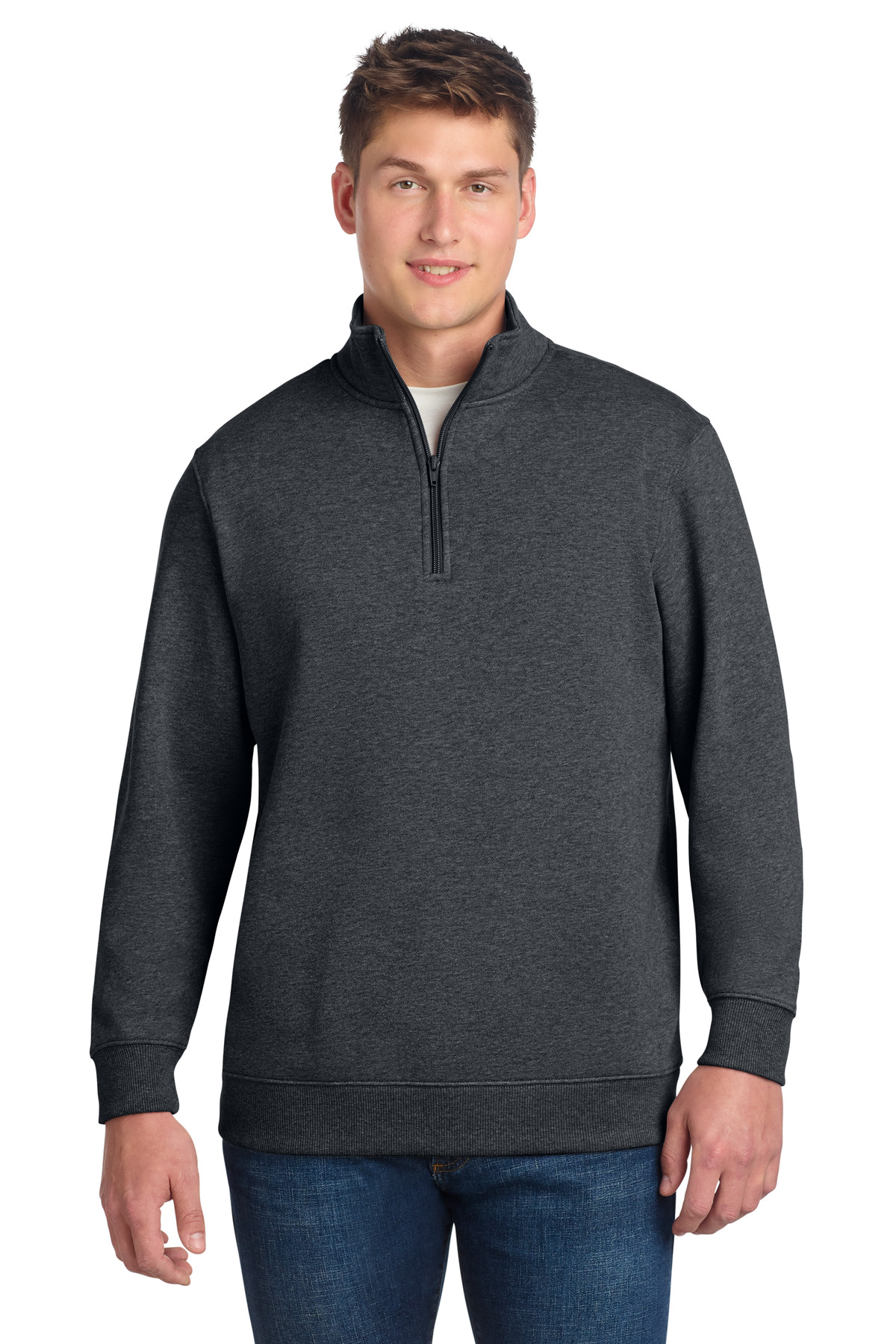Sport-Tek 1/4-Zip Sweatshirt. ST253, custom hoodie or sweatshirt with logo imprint 34