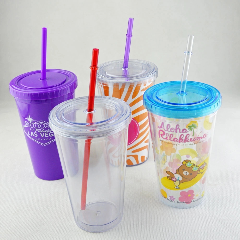 16 oz Plastic Double Wall Gift Tumbler 2