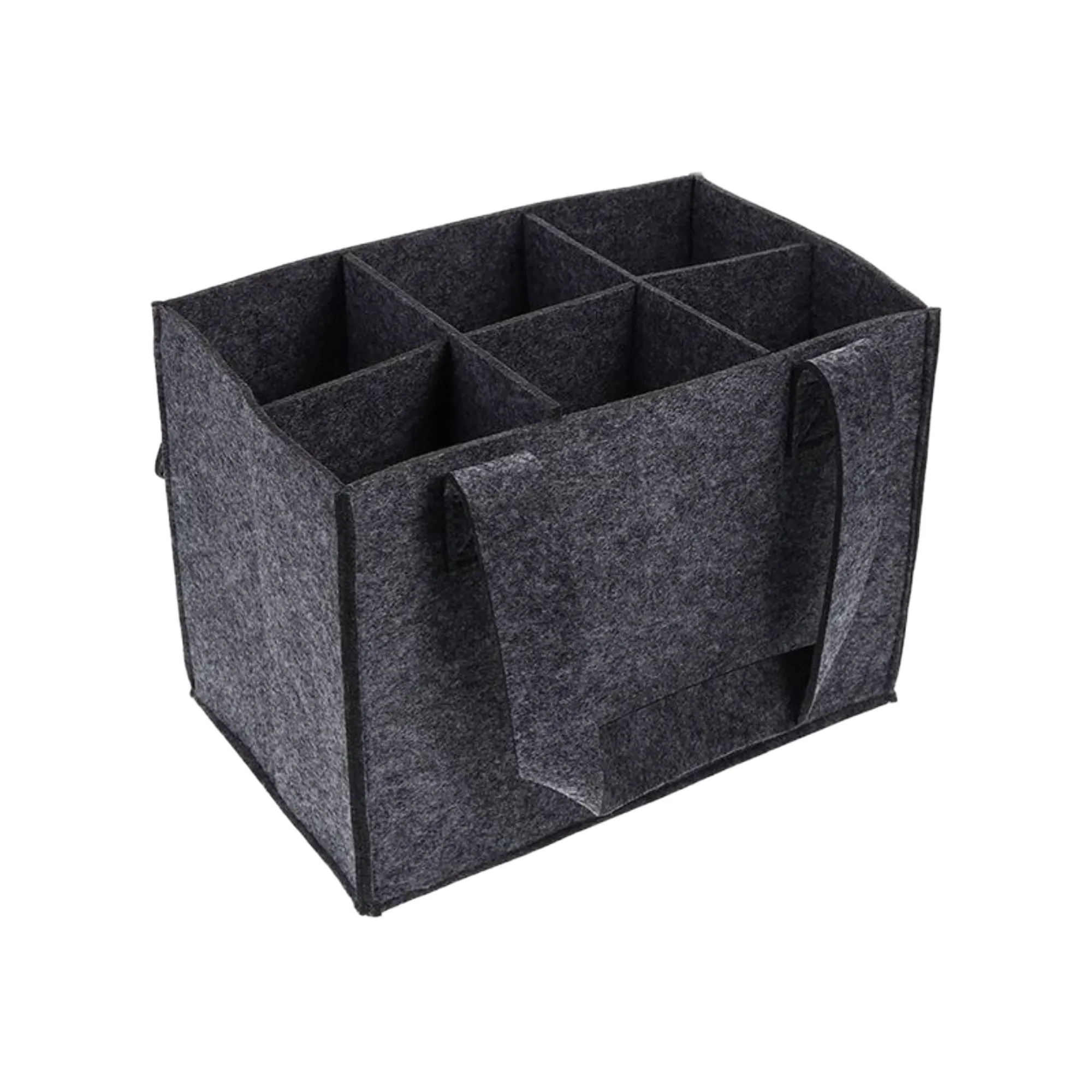 Anti-Collision Eco-Friendly Portable Divider Felt Wine Tote 7