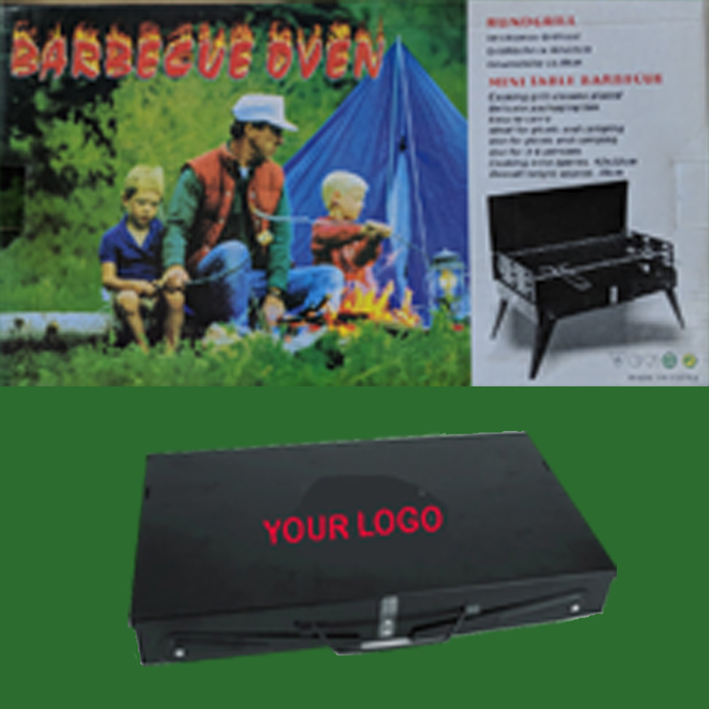 Porcelain Enamel Finished Steel BBQ Grill 1
