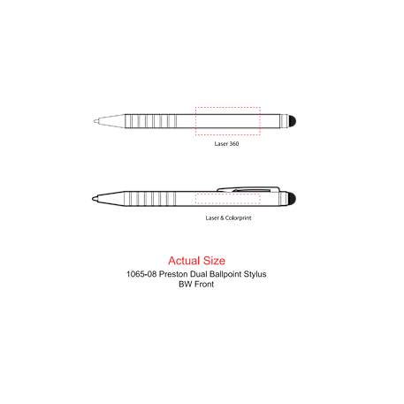 Preston Dual Ballpoint Stylus 38