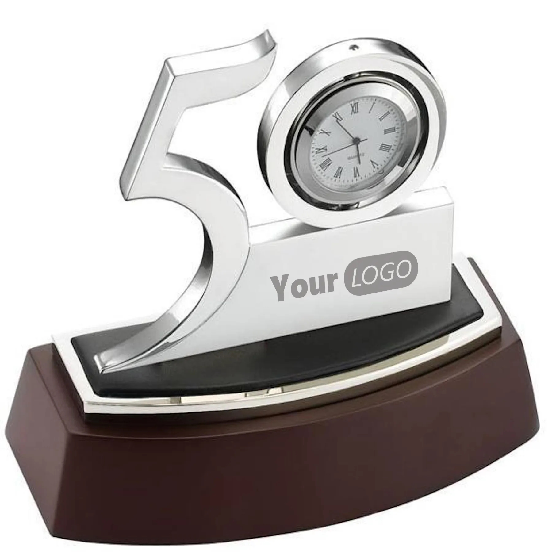 Custom Years Anniversary Gifts Desk Clocks 2