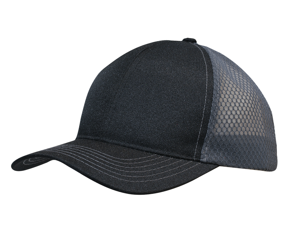 Breathable poly twill with honeycomb mesh 11