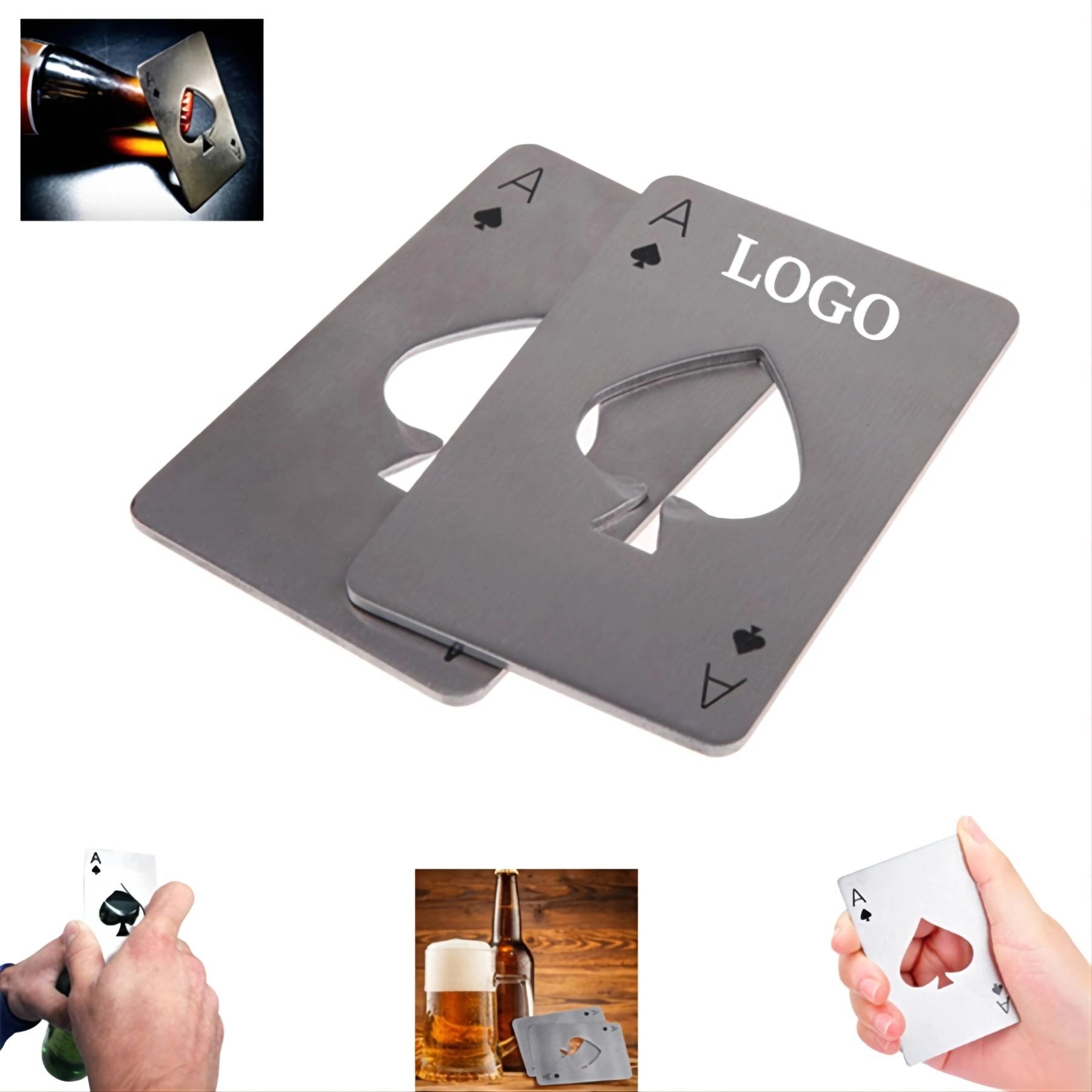 Poker Card Bottle Opener 3