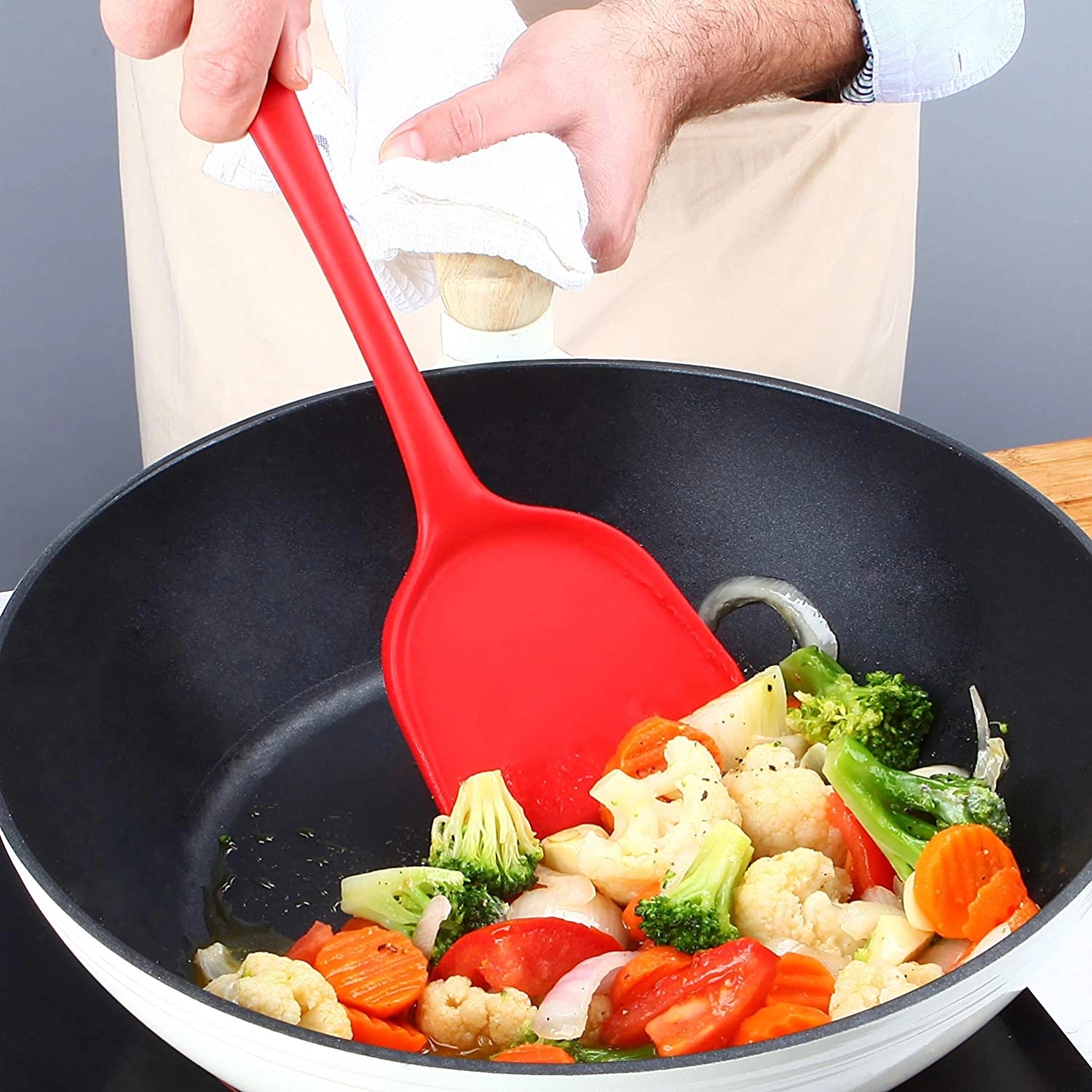 Silicone heat resistant Spatula Turner 5
