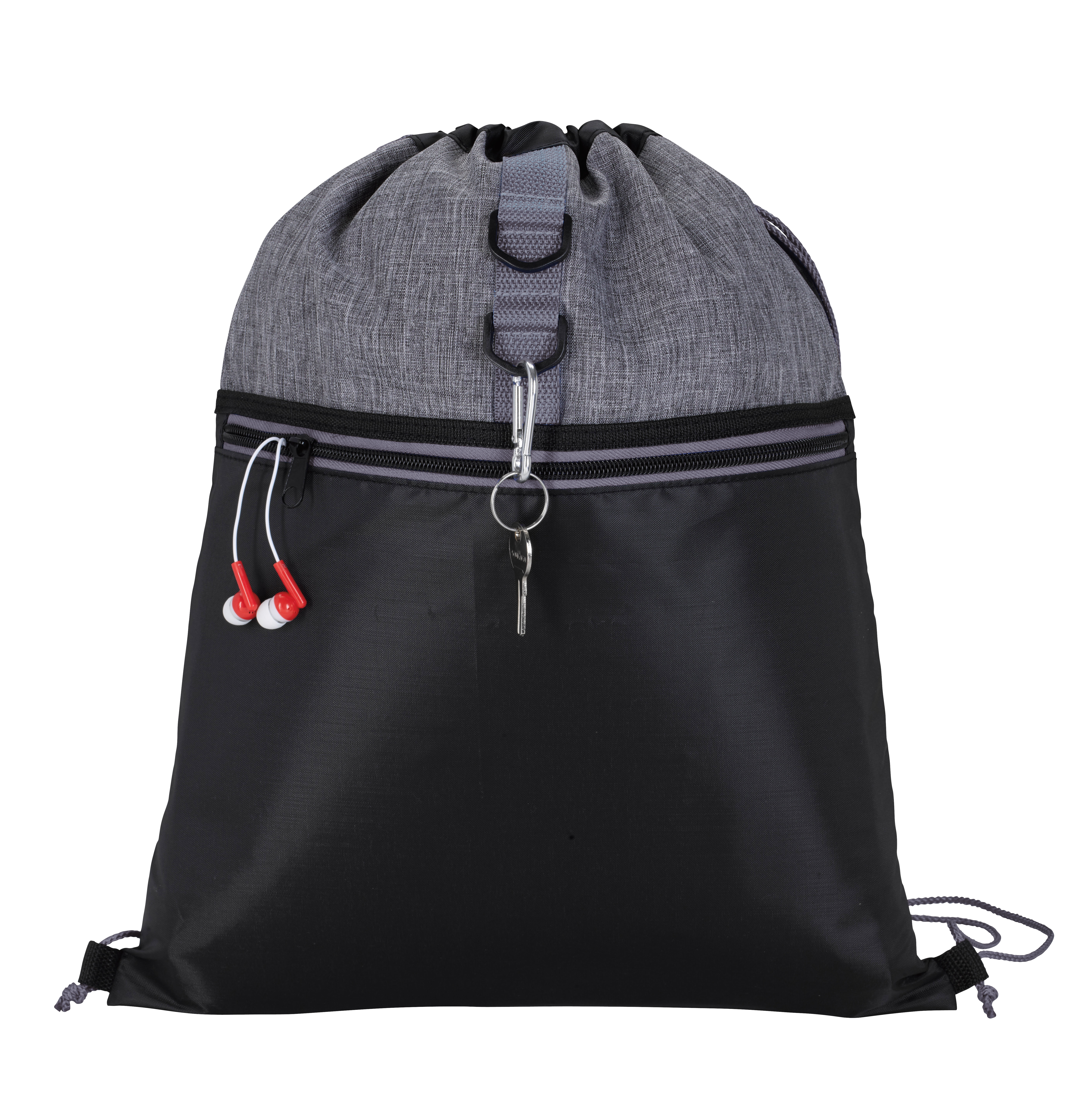 Stand Alone Drawstring Backpack