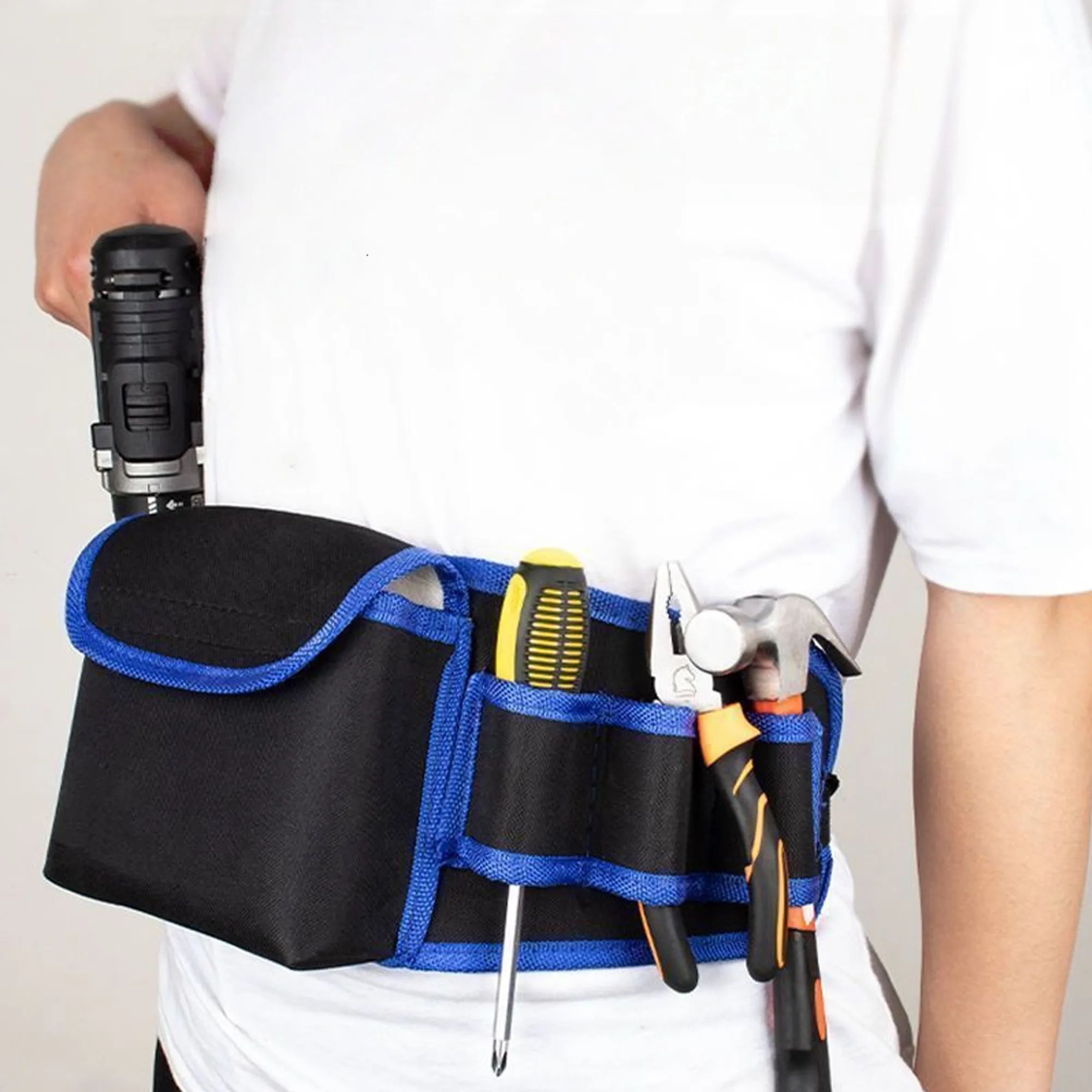 Heavy-Duty Canvas Tool Storage Waist Pack Free Shipping 5