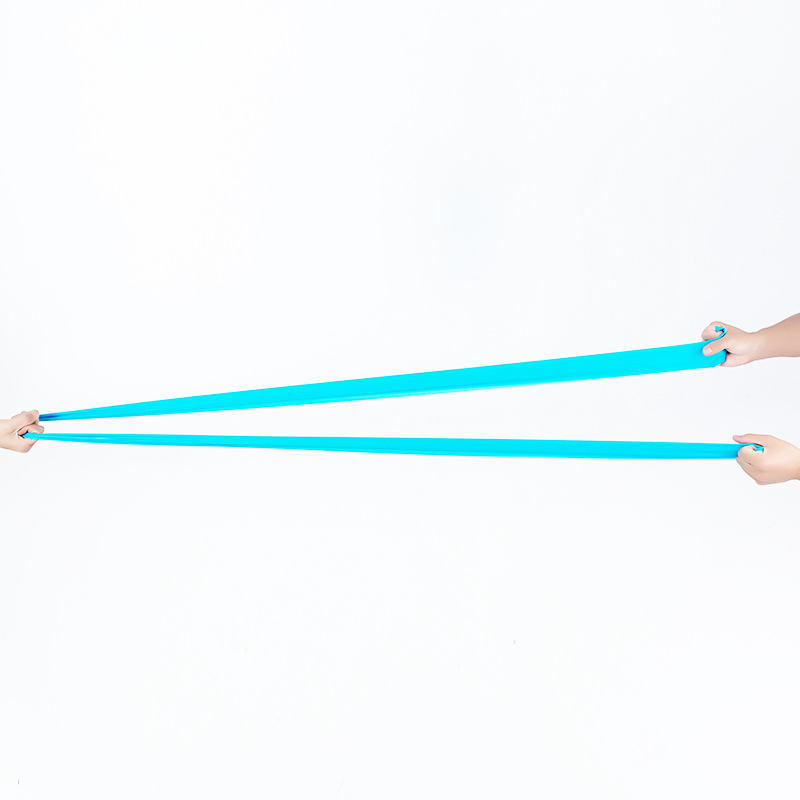 Custom logo yoga elastic Stretching band 4