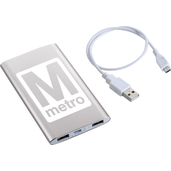 Sleek Aluminum 4000 mAh Power Bank 29