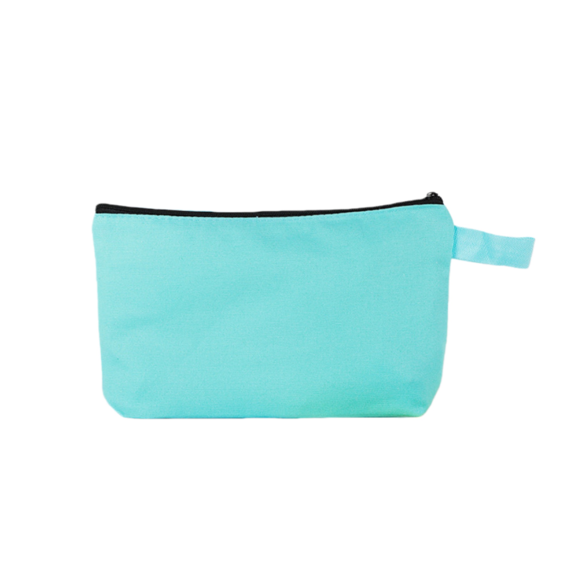 Canvas Cosmetic Makeup Bag with Bottom and Strap 16