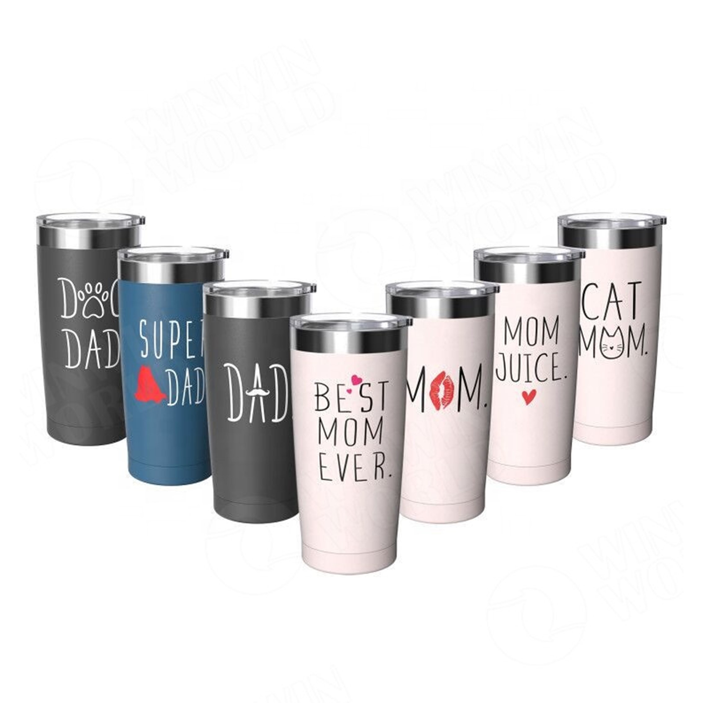 Stainless Steel Double Vacuum Coffee Tumbler Cup 2