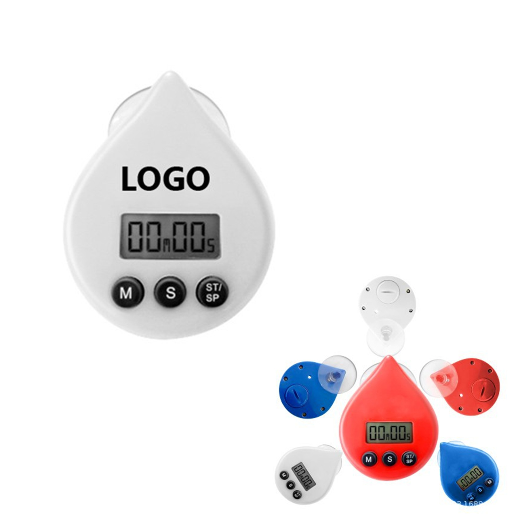 Teardrop Shaped Digital Timer 1