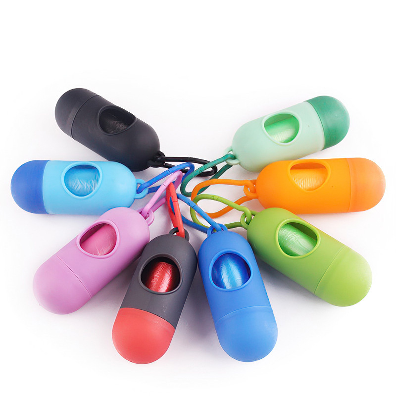 Portable Capsule Pet Waste Bags Dispenser 2