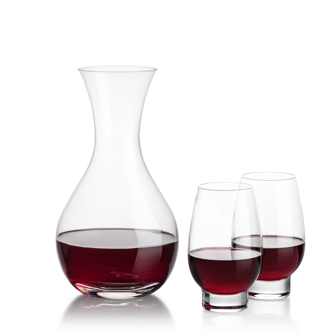 Adelita Carafe & Glenarden Stemless Wine 5