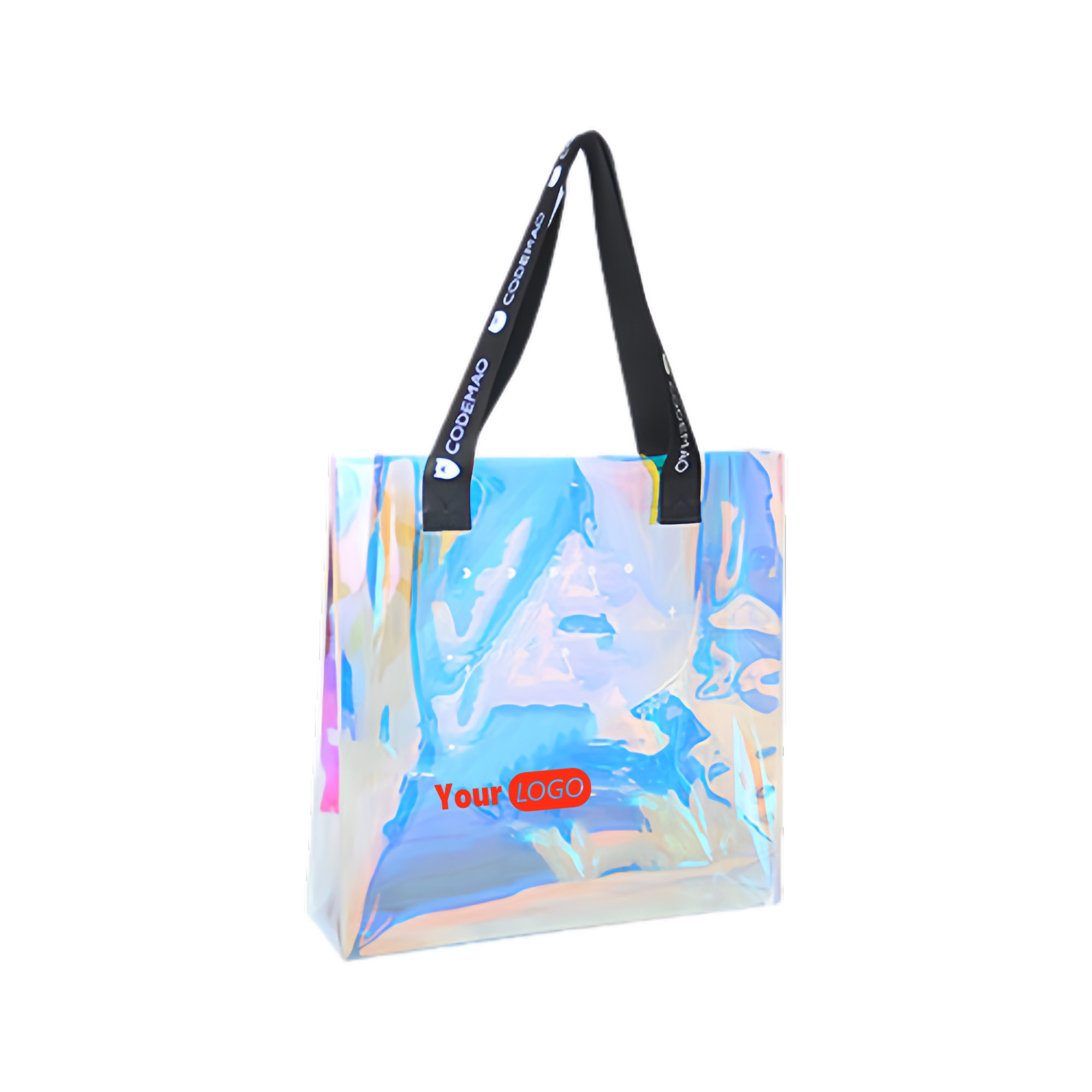 Handheld Laser Iridescent PVC Bag 2