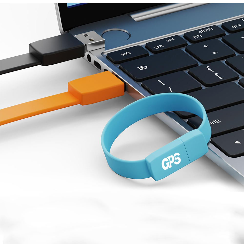 2GB-USB Sports Silicone Bracelet 3
