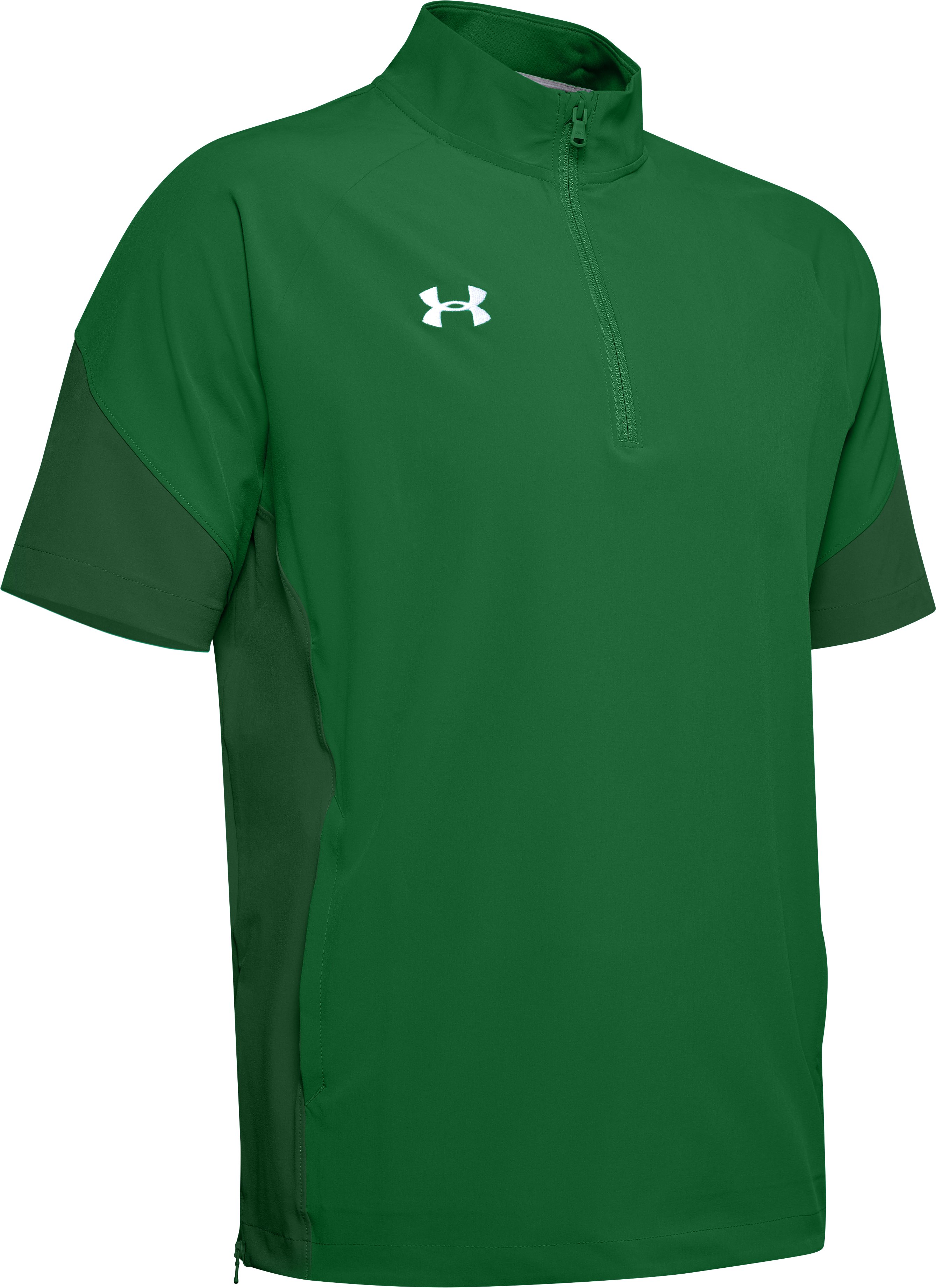 Men's UA Motivate Short Sleeve Zip 13
