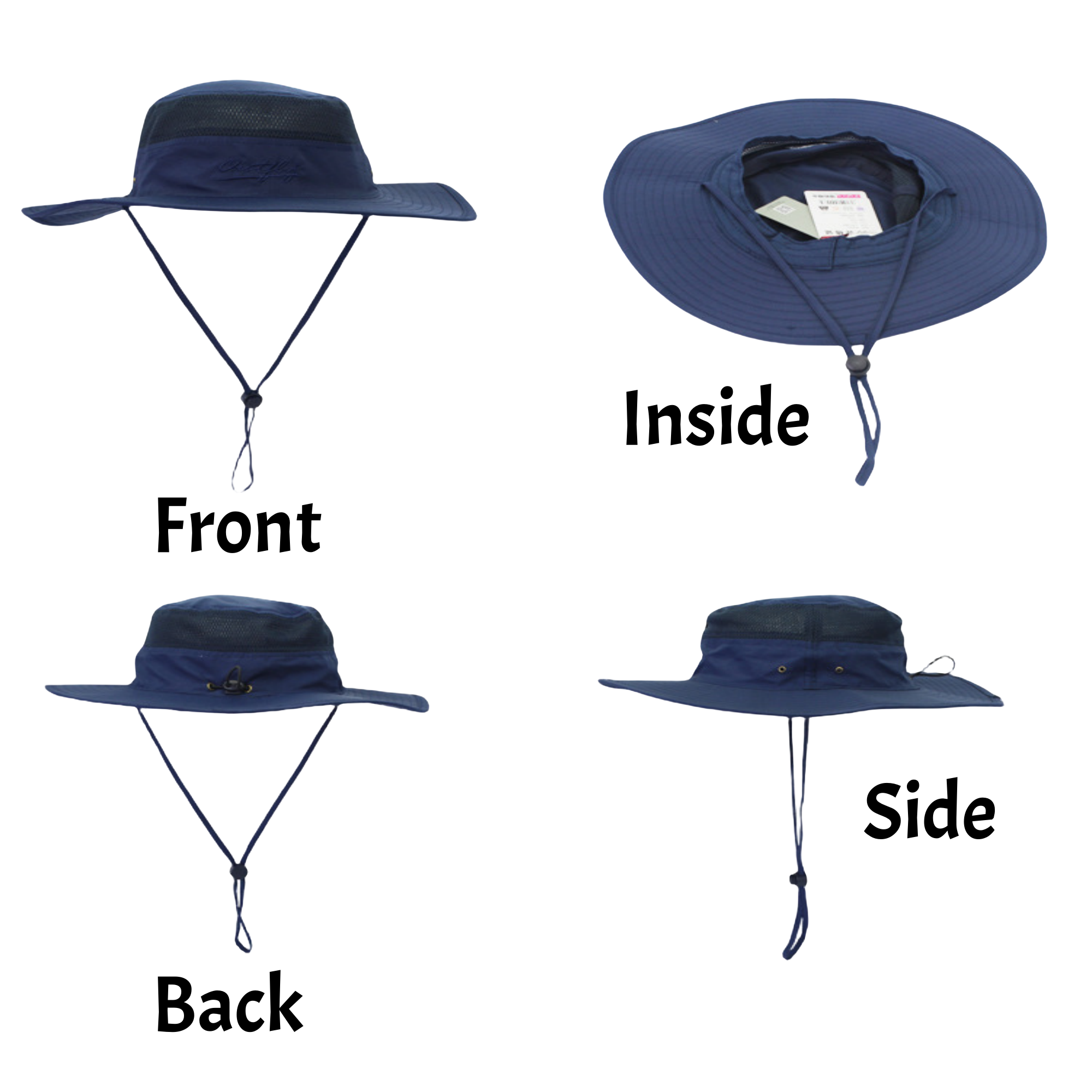Wide Brim UV Protection Sun Bucket Hat 2
