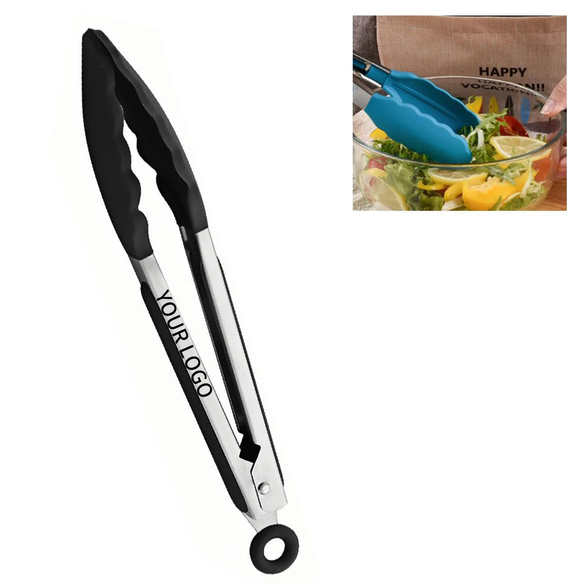 Compact Silicone BBQ Tong for Easy Storage 3