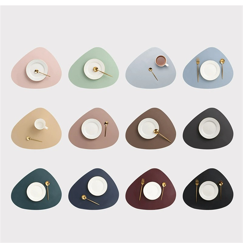 Contoured Leather-Style Placemat 1