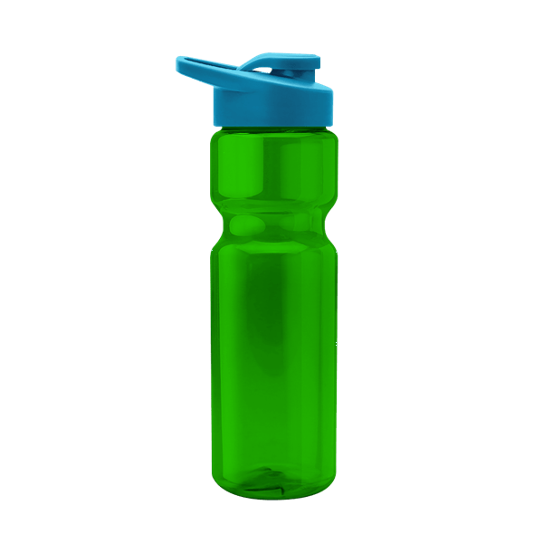 Blazer 28oz Transparent Bike Bottle w/Drink-thru Lid 2311