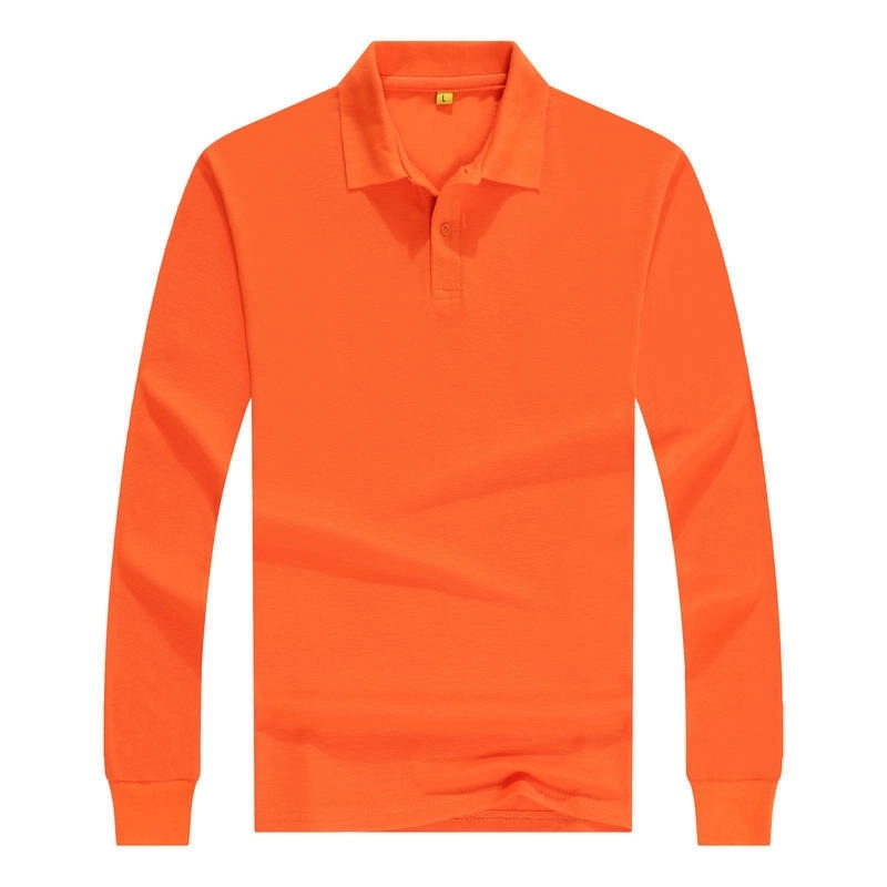 Custom Long-Sleeve Polo Shirts Sweatshirt Tops Pullover 5