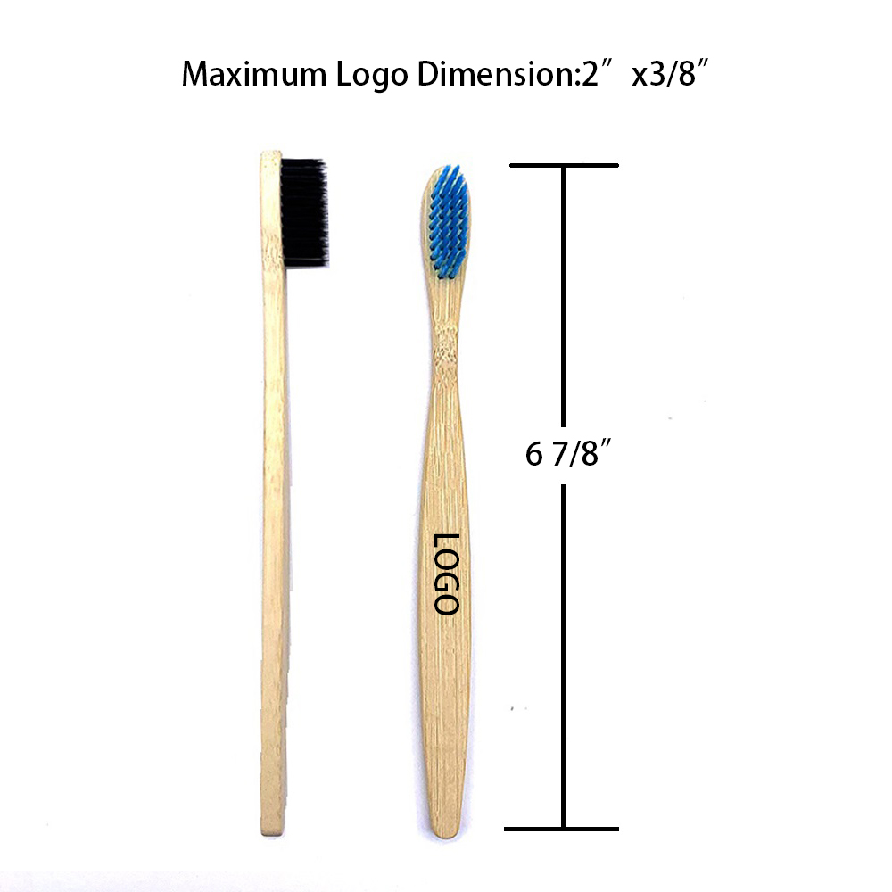 Colorful Natural Bamboo Toothbrush 2