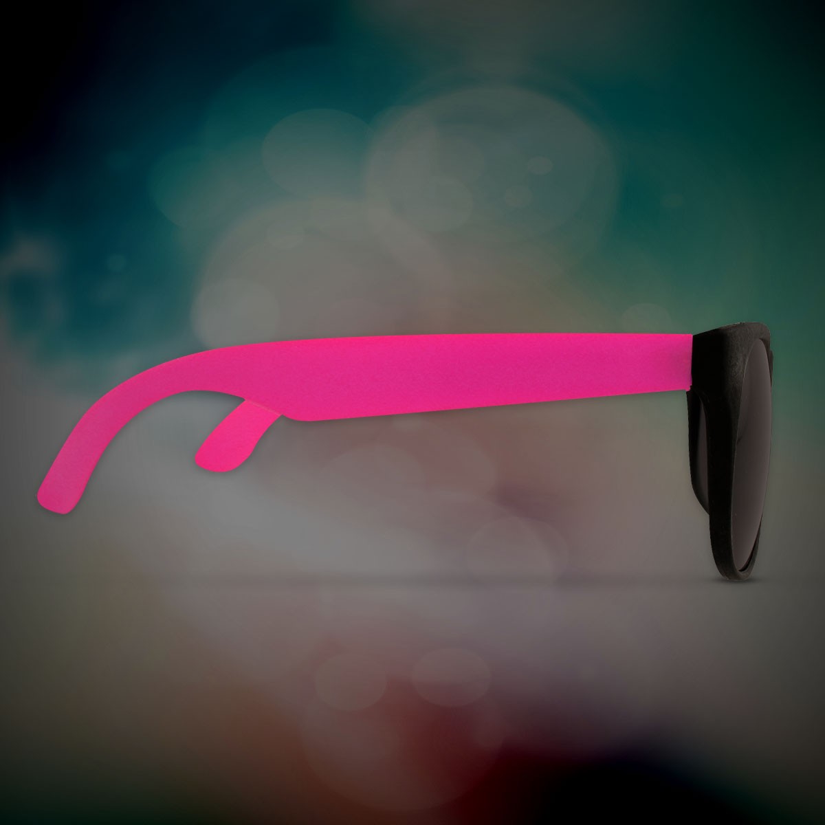 Custom Pink Neon Billboard Sunglasses,printed lenses glasses