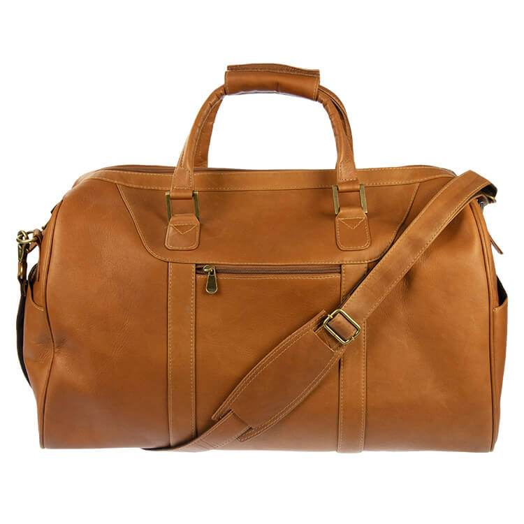 Sierra - Medium Weekender Leather Duffle Bag 2