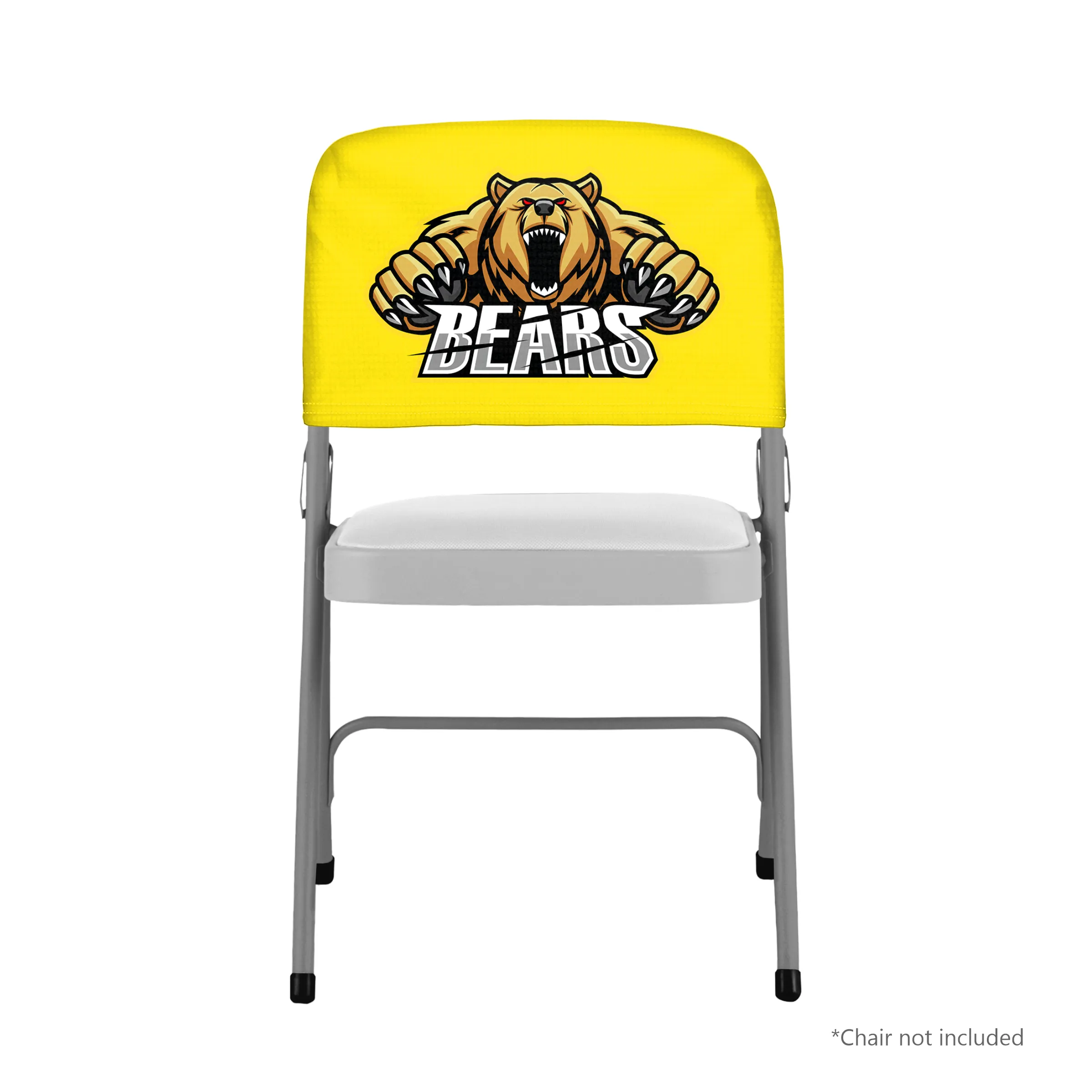 18" x 11.5" Custom Folding Chair Back Cover - Double sided 9