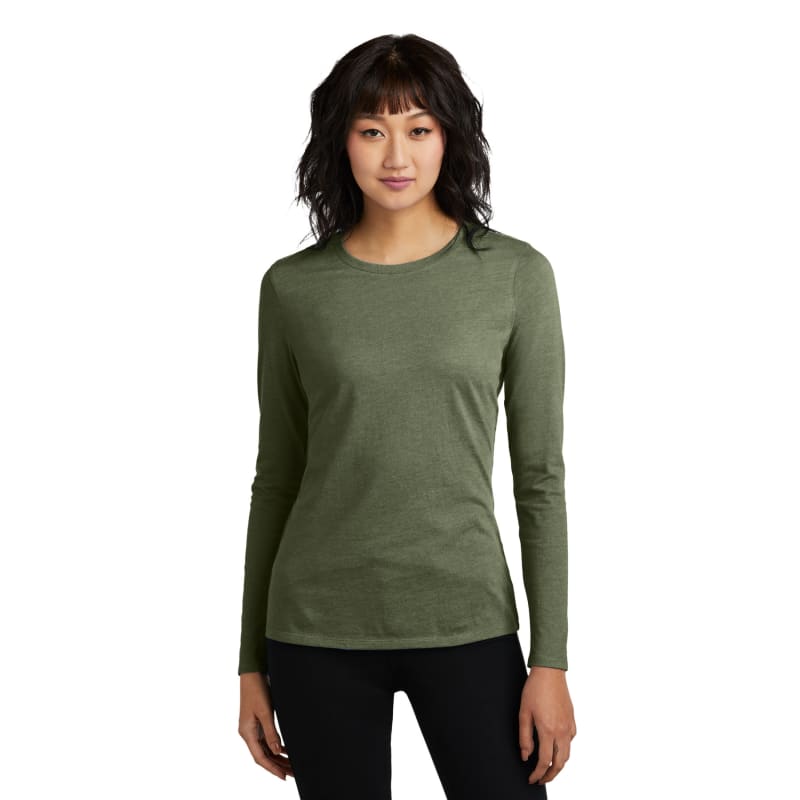 District Women's Perfect Blend CVC Long Sleeve Tee 6