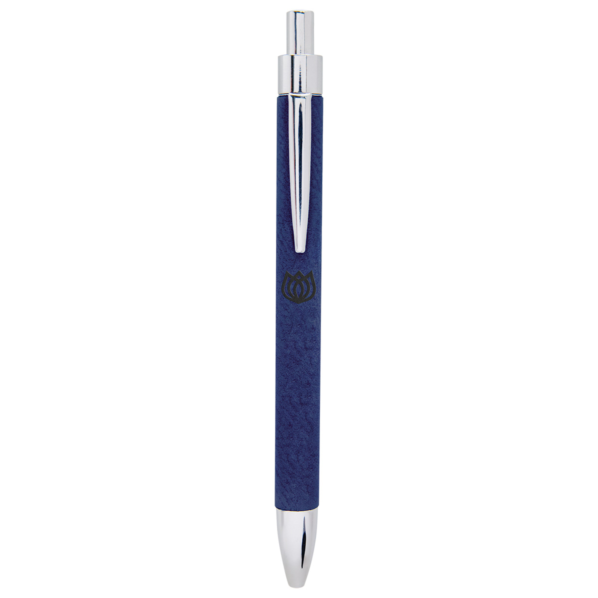Blue/Black Leatherette Pen