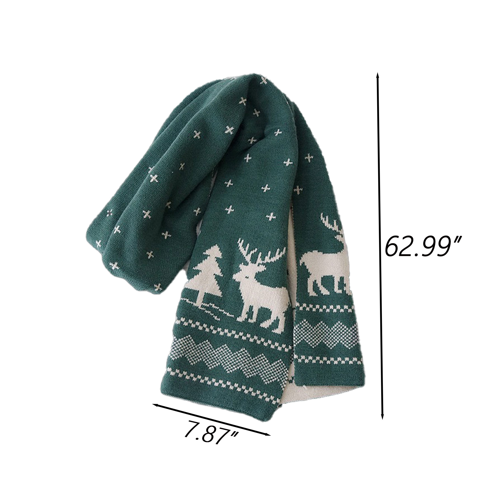 Christmas Winter Creative Gift Scarf 4