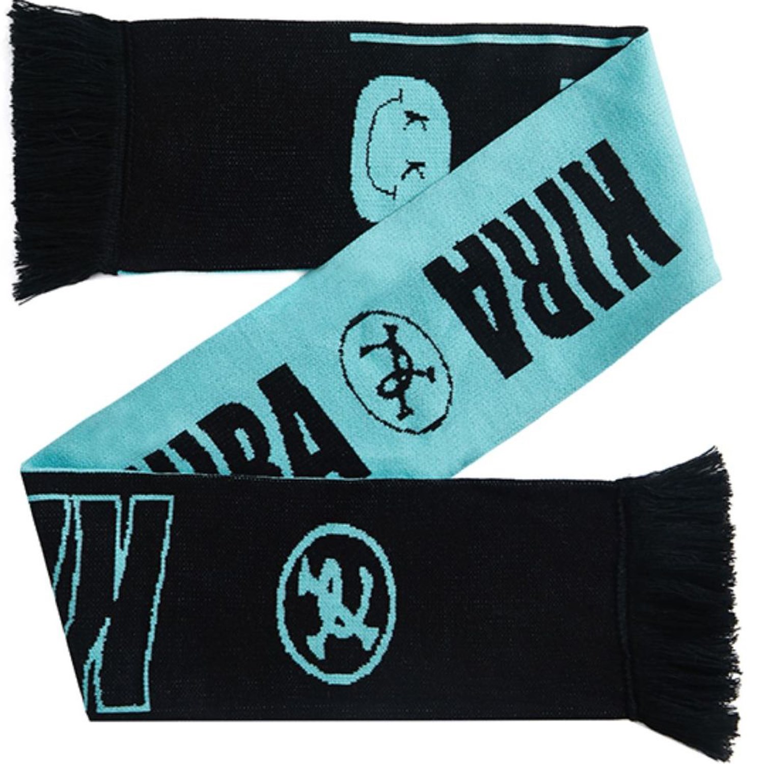 Stretchy Knitted Woven Scarf w/ Tassel 2