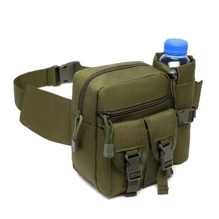 Outdoor Tactical Waist Slip Pack With Water Bottle Holder 8