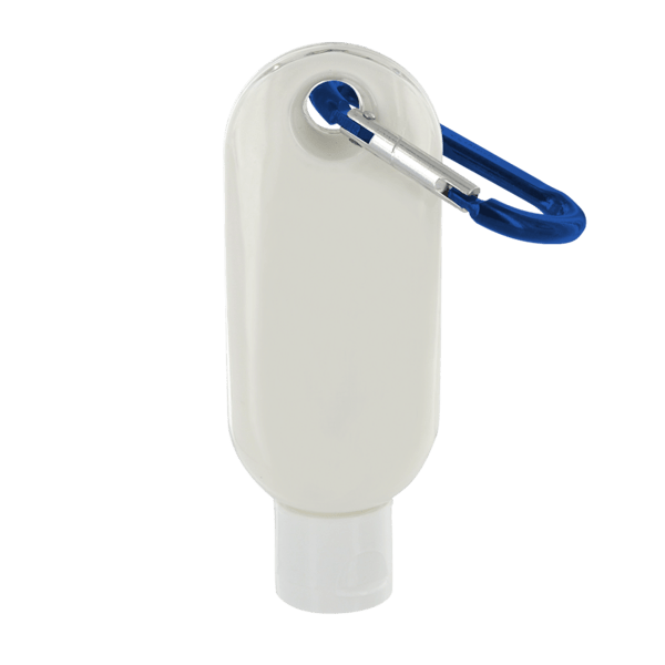 1.9 oz SPF 50 Sunscreen in Clear Bottle with Carabiner 3