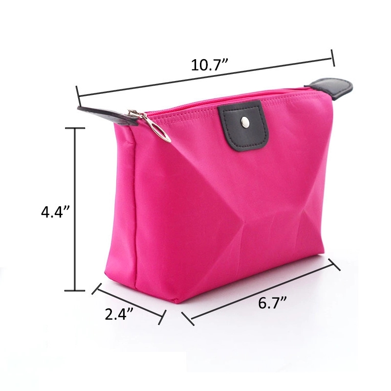 Portable Makeup Bag With Zipper MOQ100pcs 3