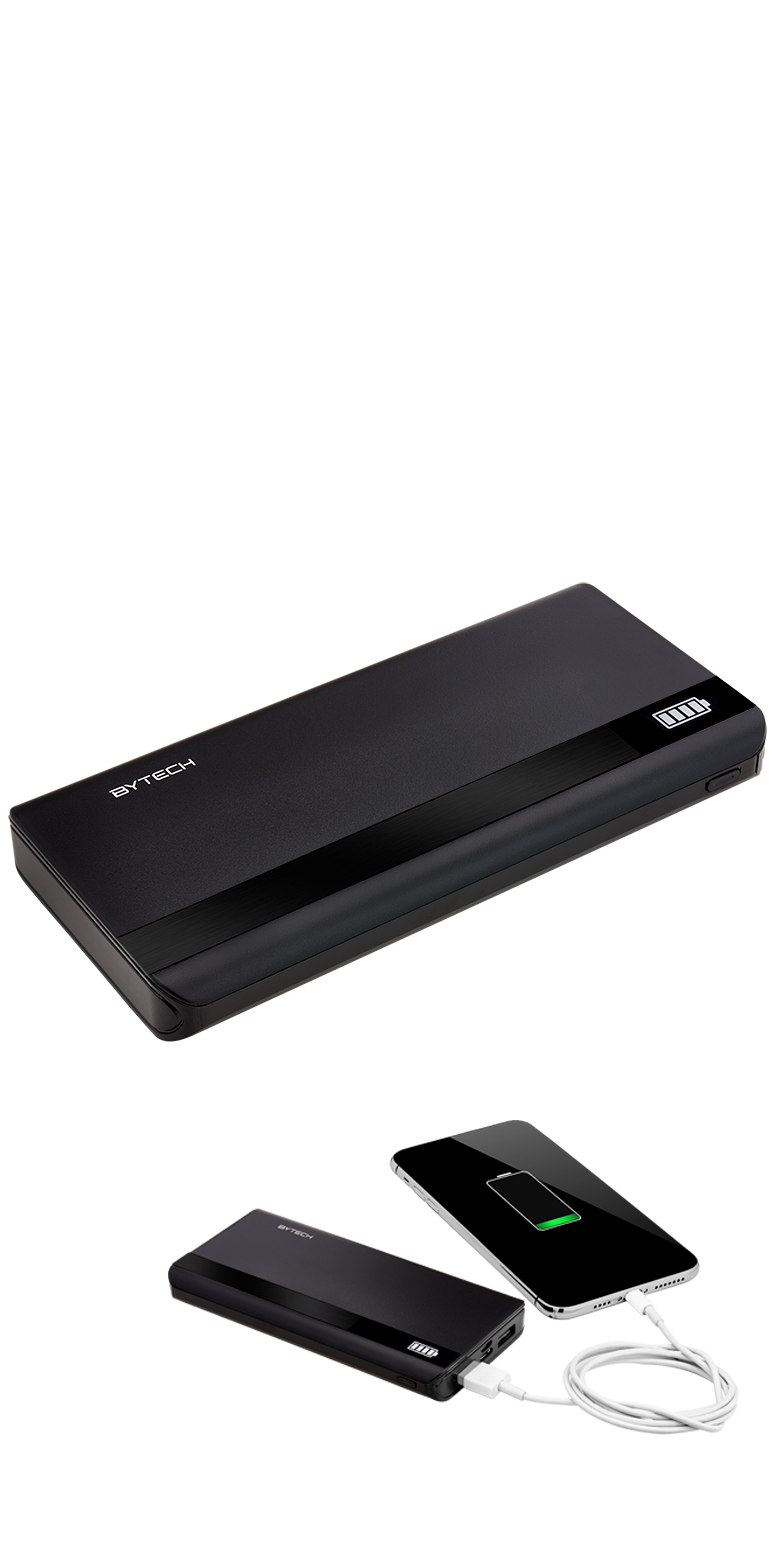 Bytech® Universal Dual Power Bank 10000 mAh 6