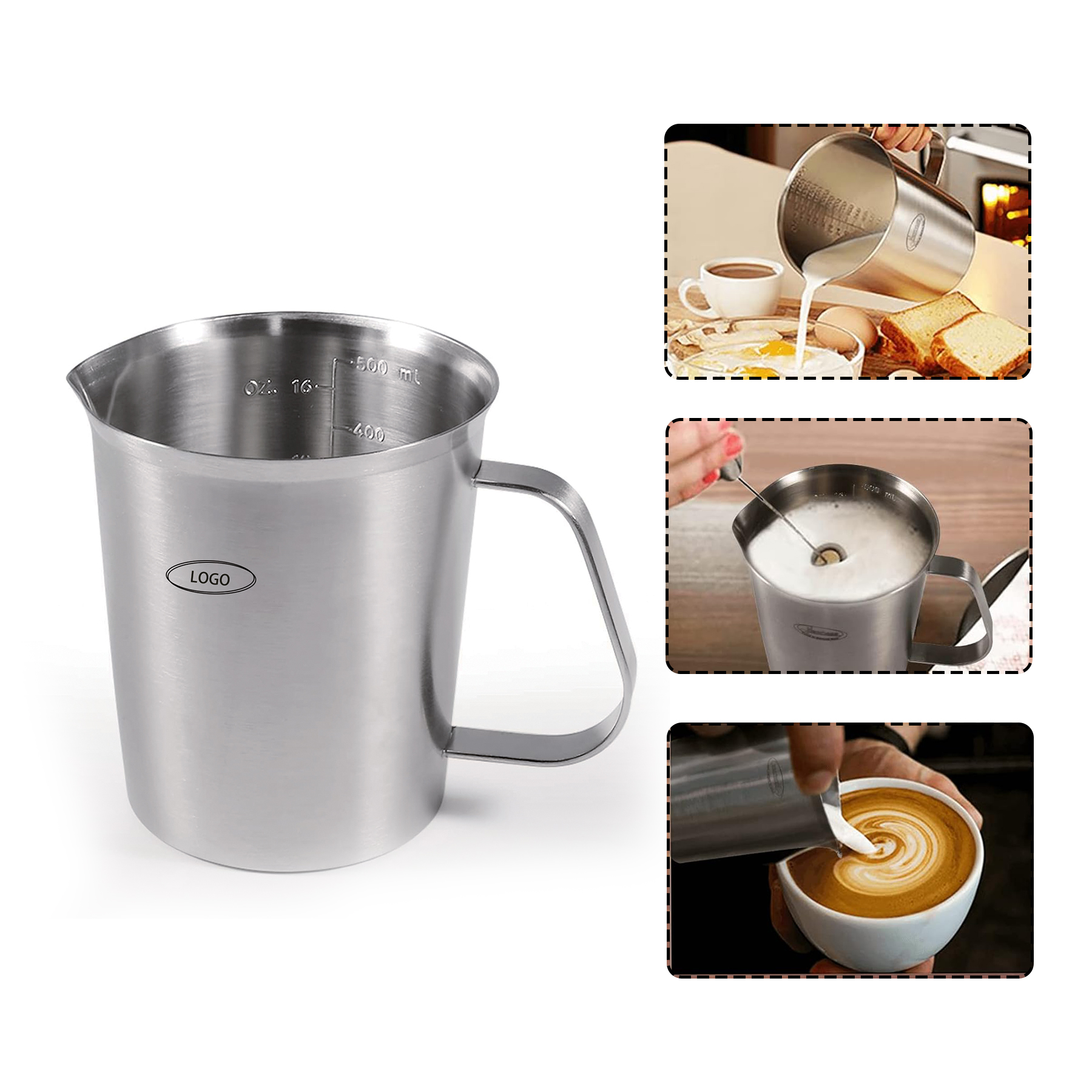 Stainless Steel Measuring Cup 1