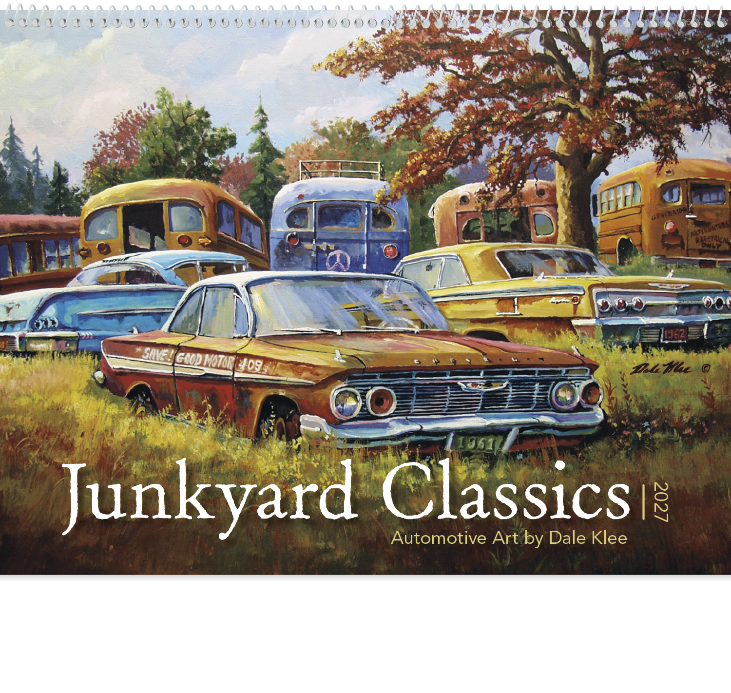 Triumph® Calendars Junkyard Classics by Dale Klee Calendar 55