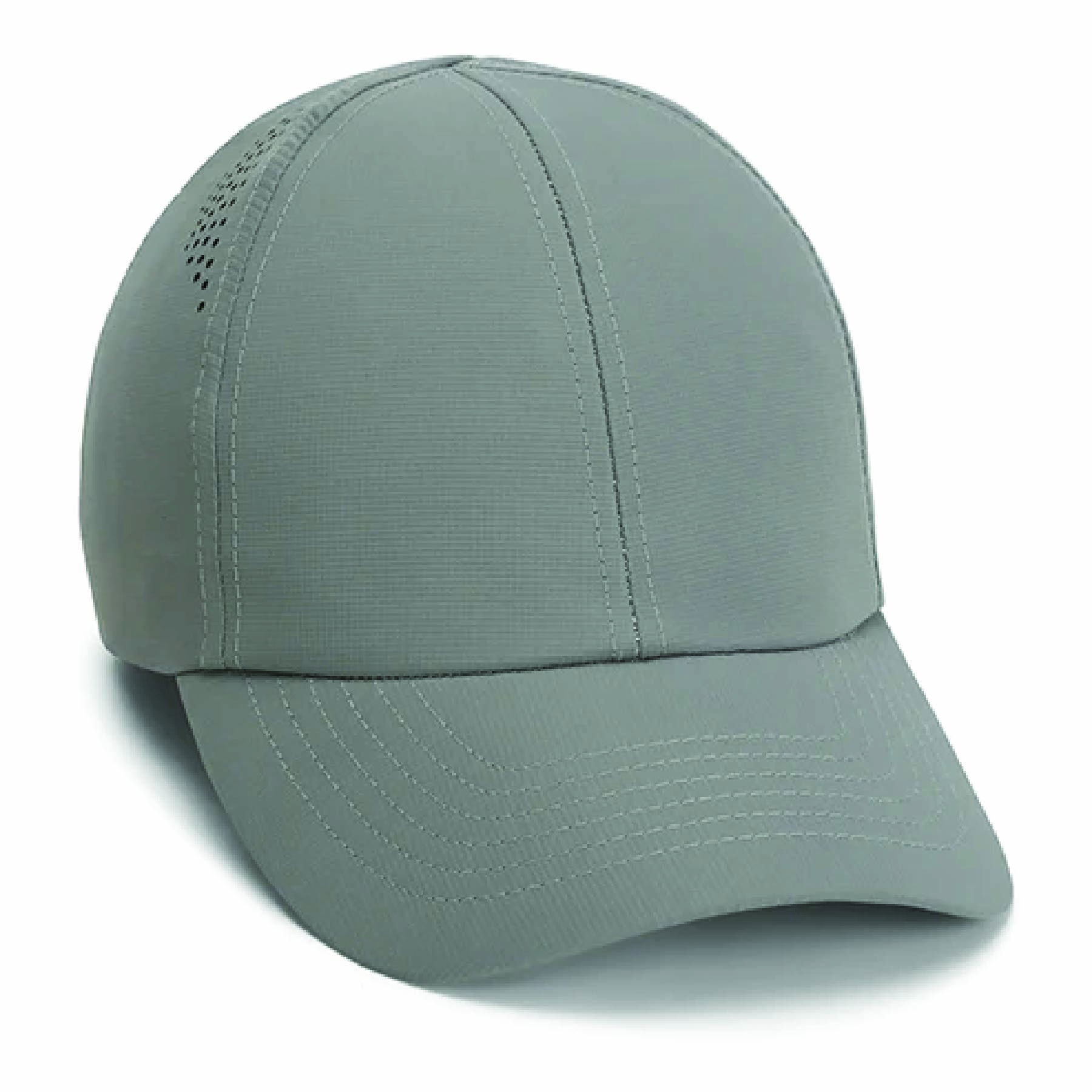 Imperial IMP6 The Imperial 6 Perforated Performance Cap w/ Leatherette Patches or Embroidery 13