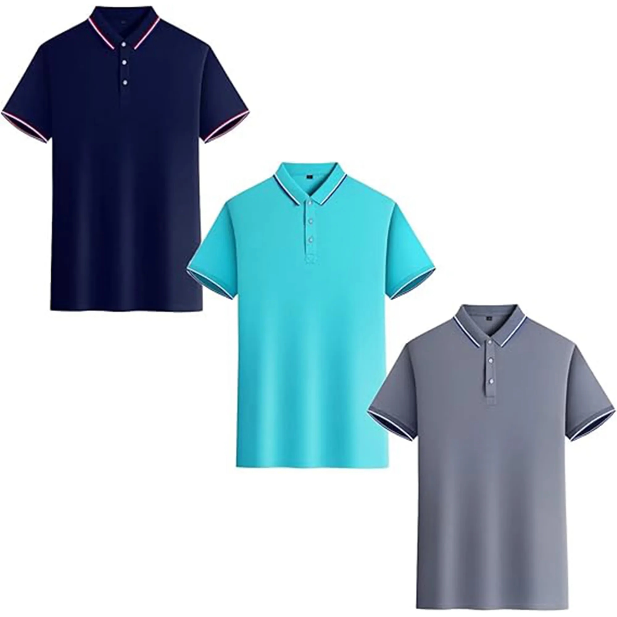 Men's Quick-Dry Polo Work Shirt (S-4XL) 5