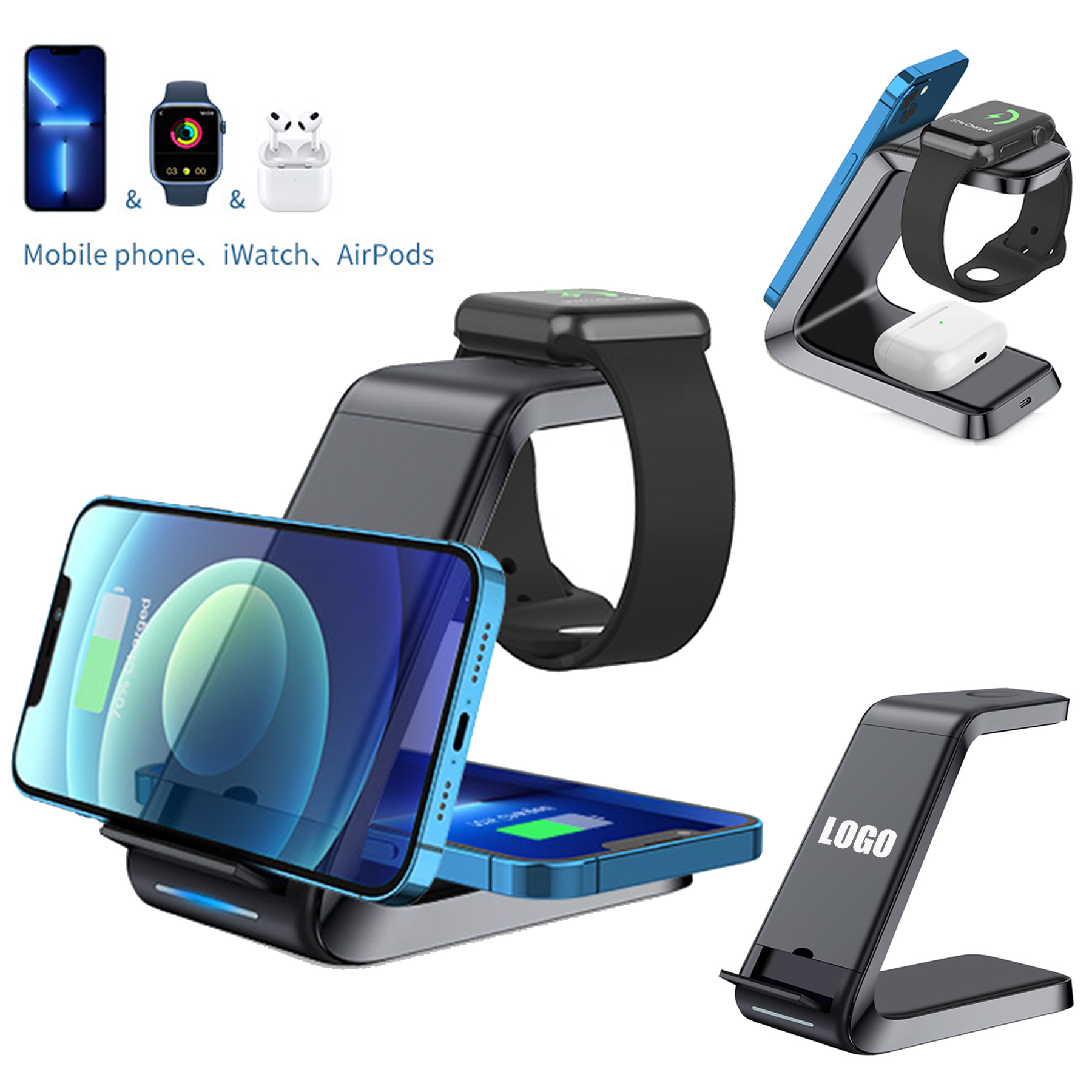 3 in 1 Wireless Charger Dock 2