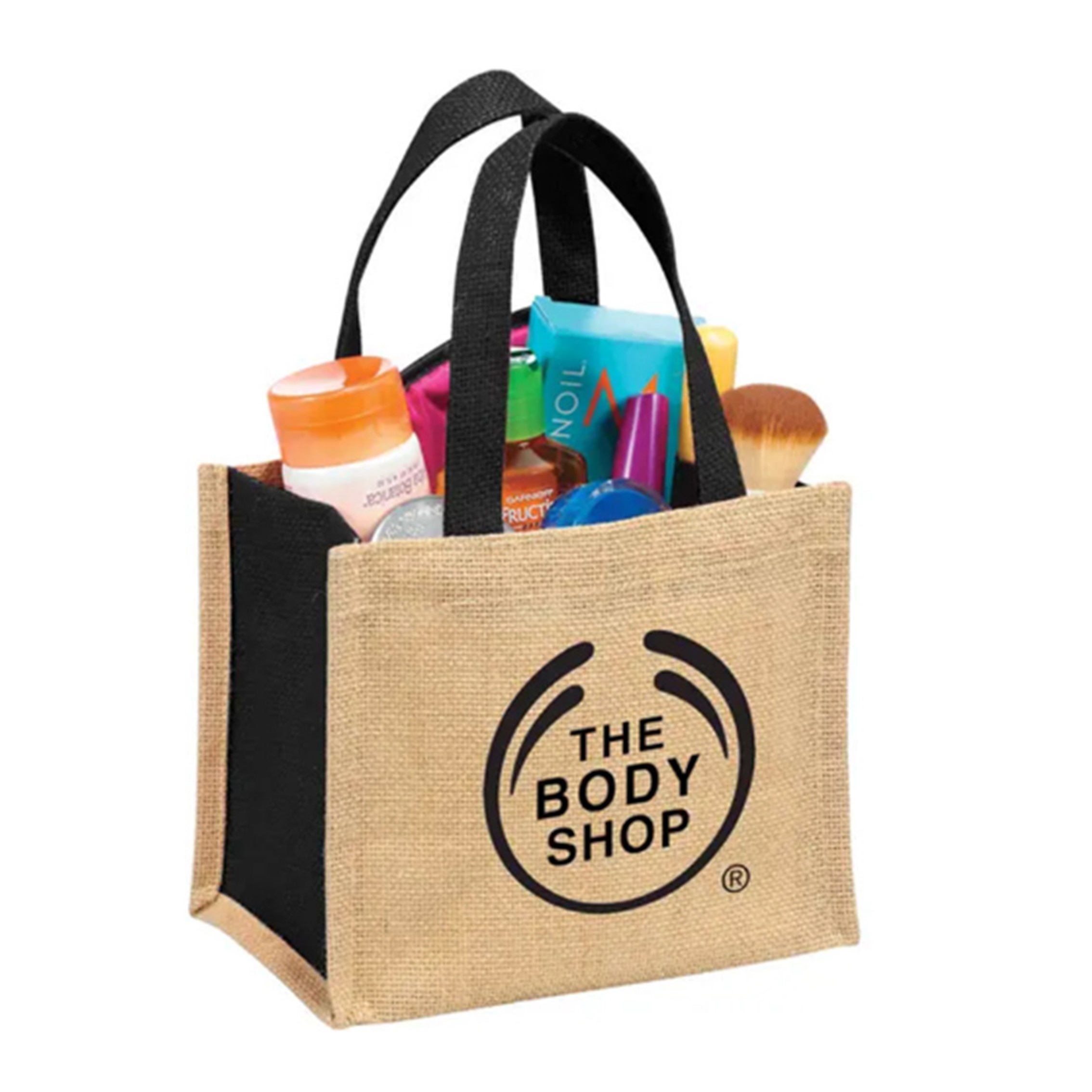 Jute Custom Grocery Tote Bags, custom tote bag with logo imprint 4