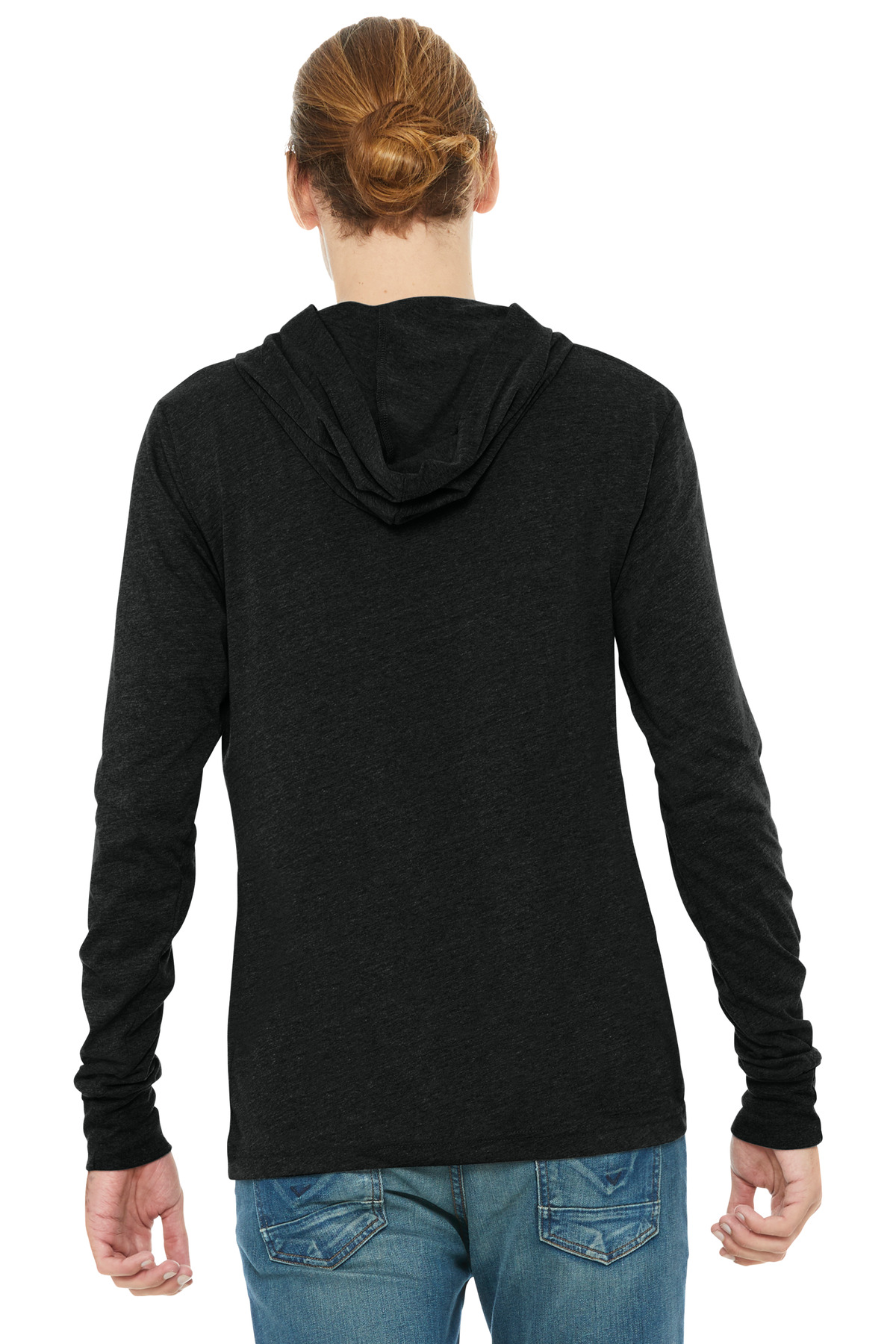 BELLA+CANVAS Unisex Jersey Long Sleeve Hoodie. BC3512 4