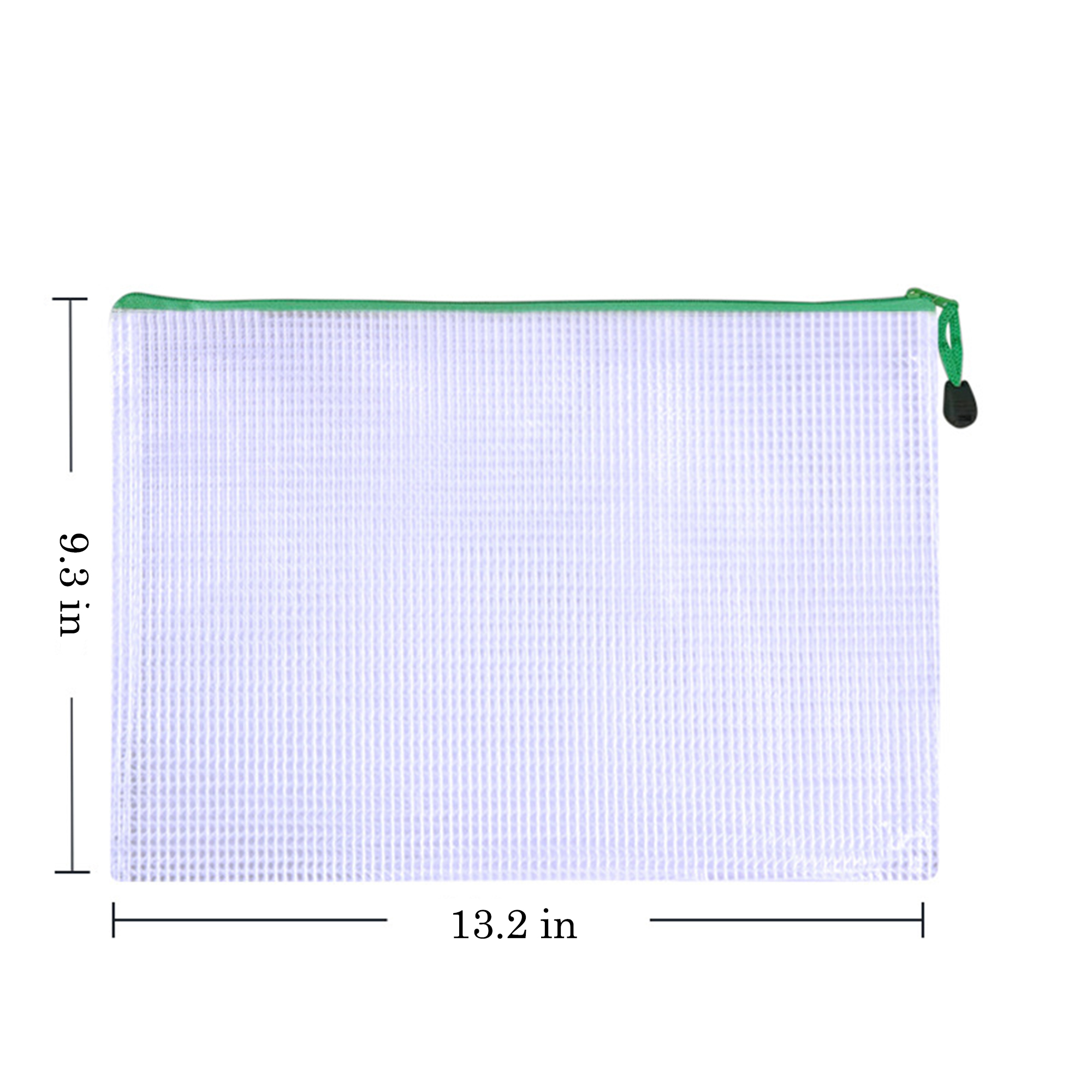 MOQ100  Mesh Zipper Pouch Bags 2