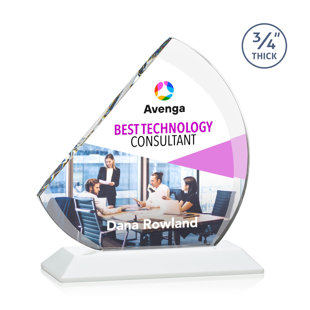 Nantucket VividPrint™ Award - White 5