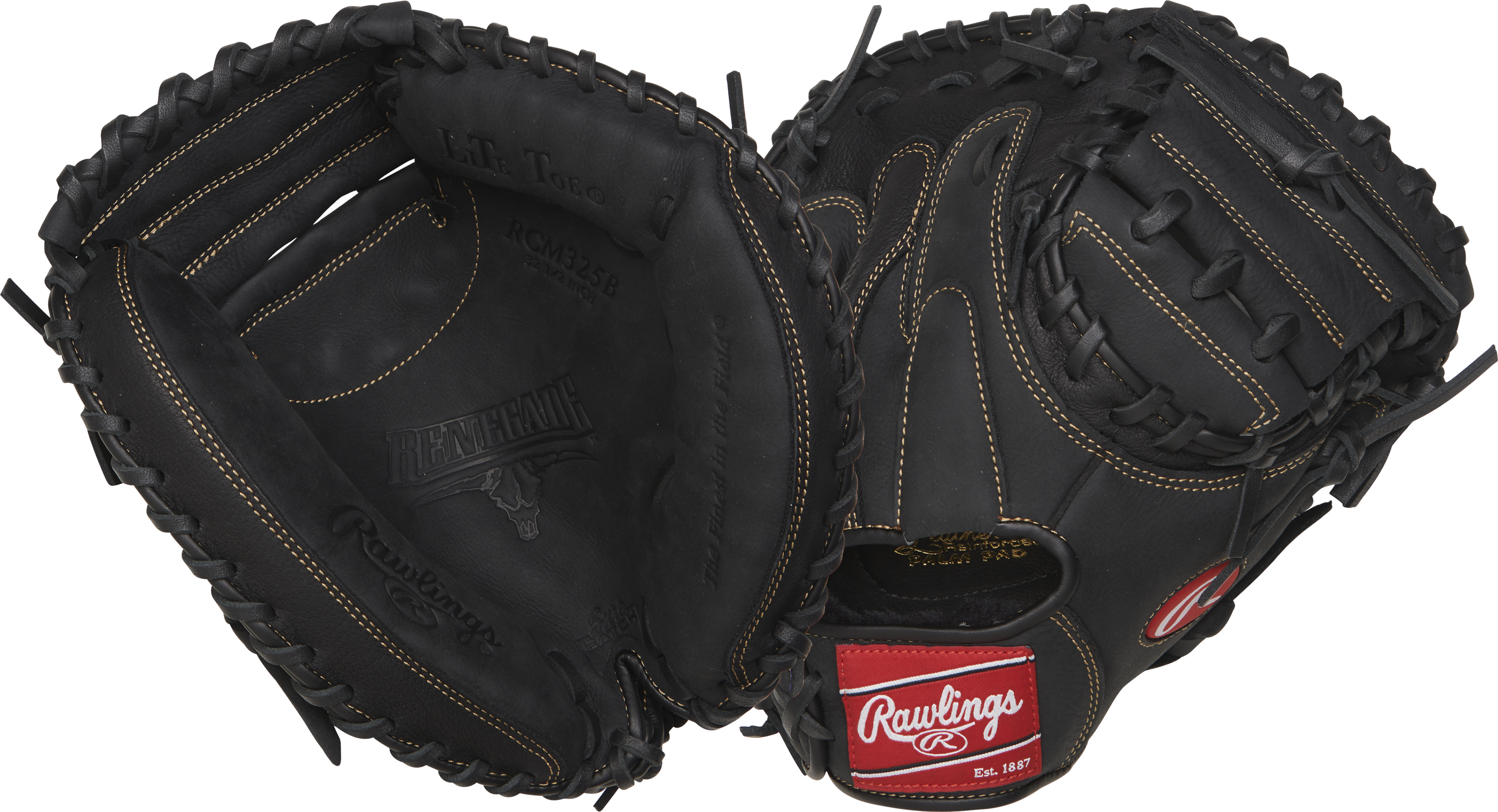 Rawlings Renegade 32.5 in Baseball Glove, Catcher 2
