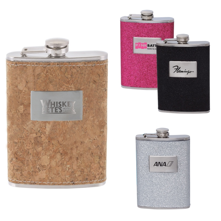 8 Oz. Wrapped Flask
