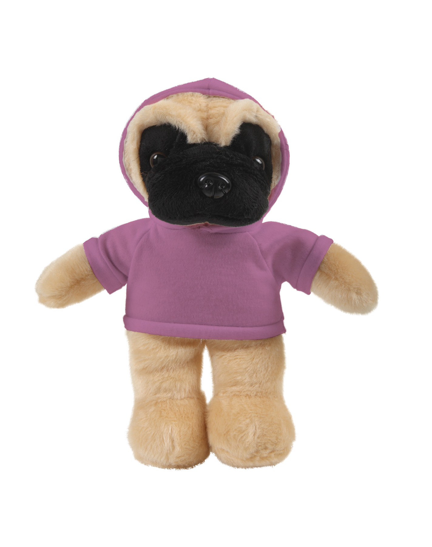 soft plush Pug with hoodie 8